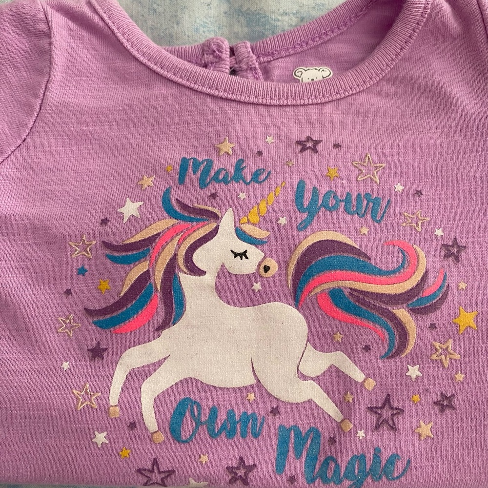 🦄Unicorn Asymmetrical Top Koala Kids - Picture 4 of 8